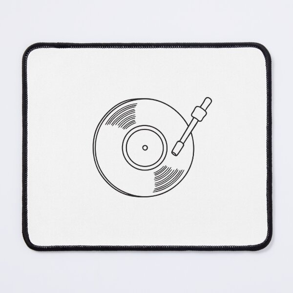 Item preview, A vinyl record spinning with a visible stylus arm designed and sold by rasagamastore.