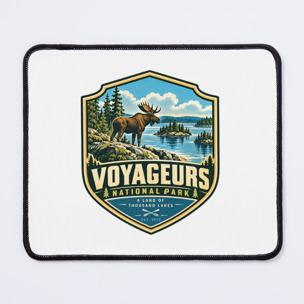 Item preview, Voyageurs National Park A Land Of Thousand Lakes Est. 1975 Minnesota Outdoors Souvenir designed and sold by Simsimah26Parks.
