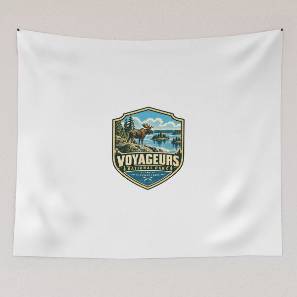 Item preview, Voyageurs National Park A Land Of Thousand Lakes Est. 1975 Minnesota Outdoors Souvenir designed and sold by Simsimah26Parks.