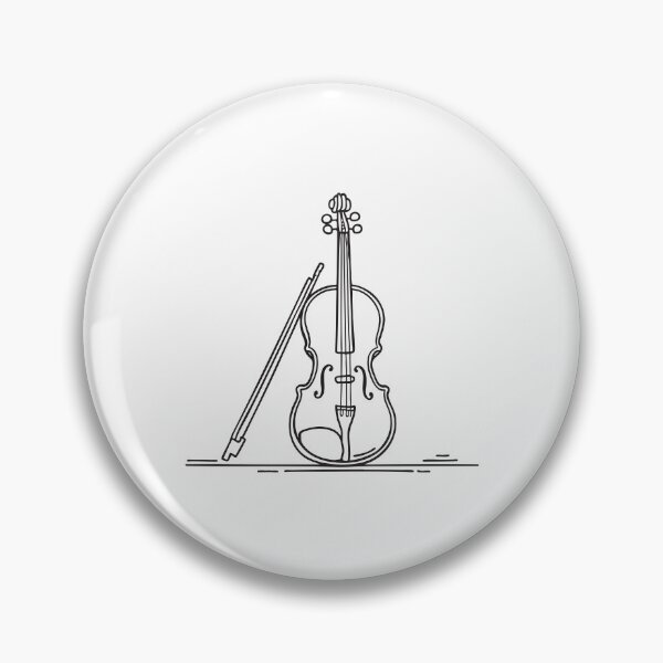Item preview, A Violin with a bow resting beside it designed and sold by rasagamastore.