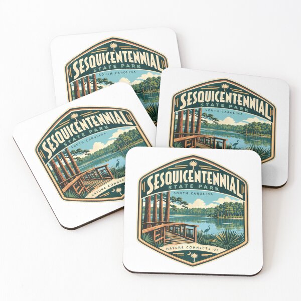 Item preview, Sesquicentennial State Park South Carolina Nature Connects Us Outdoor Travel Visitor designed and sold by Simsimah26Parks.