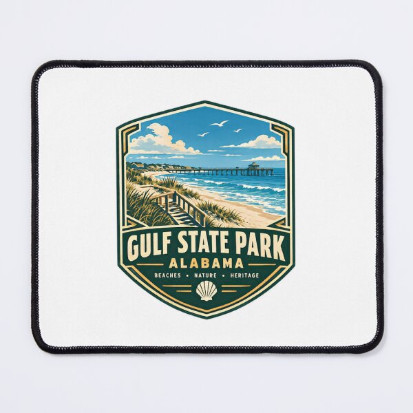 Item preview, Gulf State Park Alabama Beaches Nature Heritage Vacation Travel Destination designed and sold by NeedForParks.