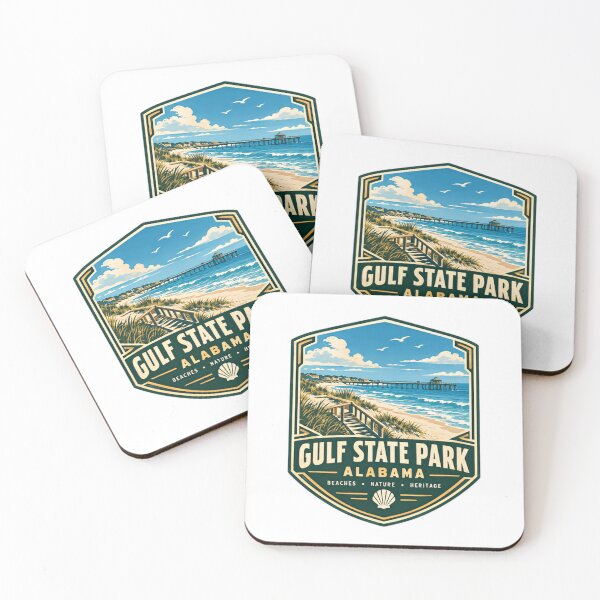 Item preview, Gulf State Park Alabama Beaches Nature Heritage Vacation Travel Destination designed and sold by NeedForParks.