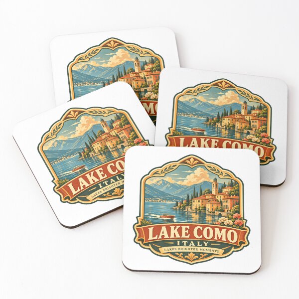 Item preview, Lake Como Italy Lakes Brighter Moments Italian Travel Destination Vacation Souvenir designed and sold by NeedForParks.