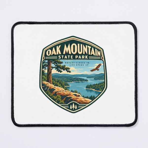 Item preview, Oak Mountain State Park Nature Closes In Life Opens Up Hiking Camping Outdoors Explorer designed and sold by Simsimah26Parks.