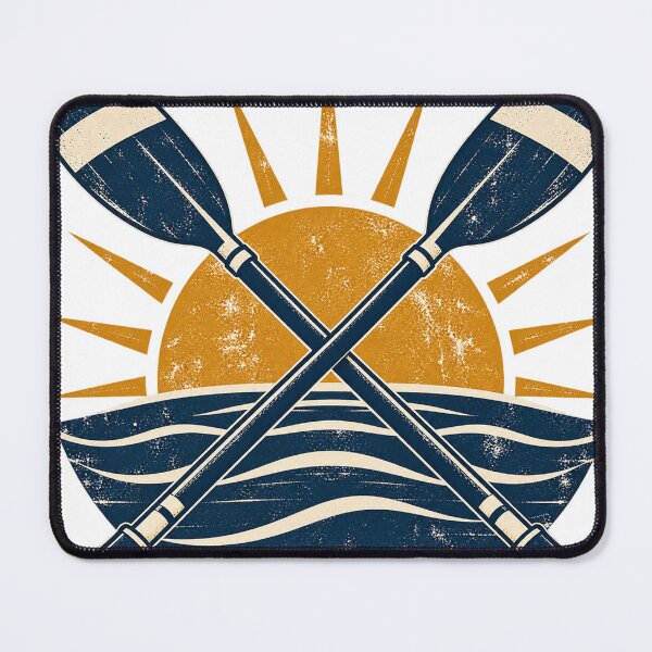 Item preview, Retro Rowing Oars and Horizon designed and sold by S06PMarketing.