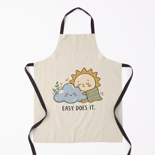 Item preview, Easy Does It | Cute Sun & Cloud Cozy Art designed and sold by MrDev.