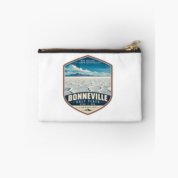 Artikelvorschau, Bonneville Salt Flats, Utah, USA – Weite Horizonte, Höhere Abenteuer, Ein Land ohne Grenzen – Reiseabenteuer, Roadtrip, Entdecker entworfen und verkauft von Simsimah26Parks.