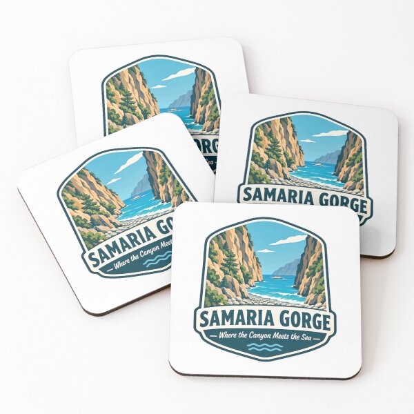 Item preview, Samaria Gorge Where The Canyon Meets The Sea Greece Travel Hiking Souvenir designed and sold by NeedForParks.