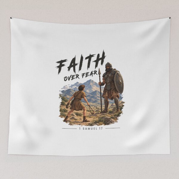 Item preview, David and Goliath – Faith Facing the Giant designed and sold by BEYOND FAITH.