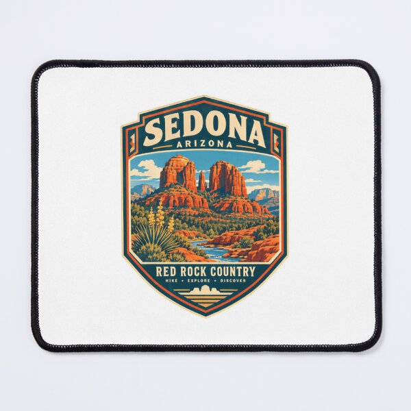 Item preview, Sedona Arizona Red Rock Country Hike Explore Discover Outdoor Traveler Souvenir designed and sold by NeedForParks.