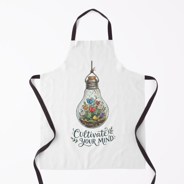 Item preview, Cultivate Your Mind - Magical Book Terrarium Lightbulb Art designed and sold by Sanan Israyilli.