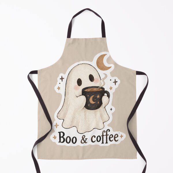Item preview, Boo & coffee | Aesthetic Poster designed and sold by AlxMn.