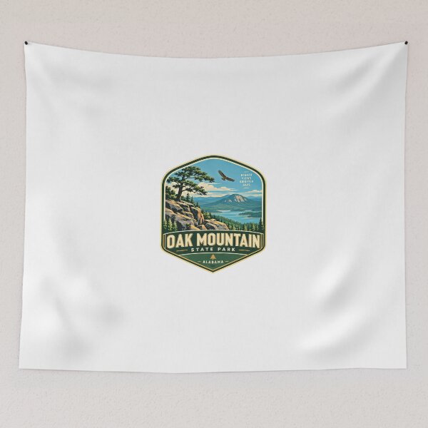 Item preview, Oak Mountain State Park Alabama Higher Views Brighter Days Nature Outdoors Travel designed and sold by Simsimah26Parks.