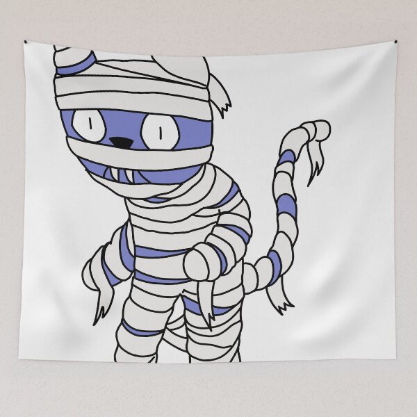 Item preview, mummy cat - purple designed and sold by motherbrainart.