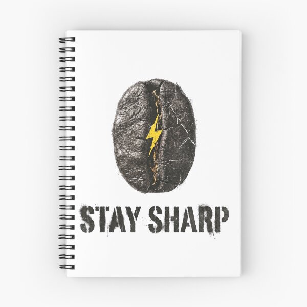 Item preview, Stay Sharp - Vintage Coffee Bean Lightning Bolt Energy designed and sold by Sanan Israyilli.