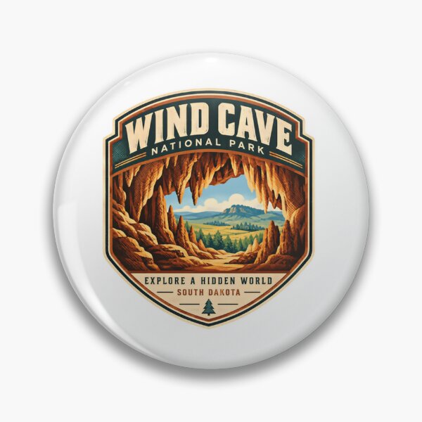 Item preview, Wind Cave National Park Explore A Hidden World South Dakota Travel Adventure designed and sold by Simsimah26Parks.
