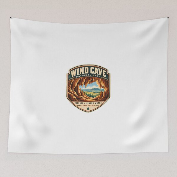 Item preview, Wind Cave National Park Explore A Hidden World South Dakota Travel Adventure designed and sold by Simsimah26Parks.