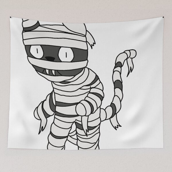 Item preview, mummy cat - black designed and sold by motherbrainart.