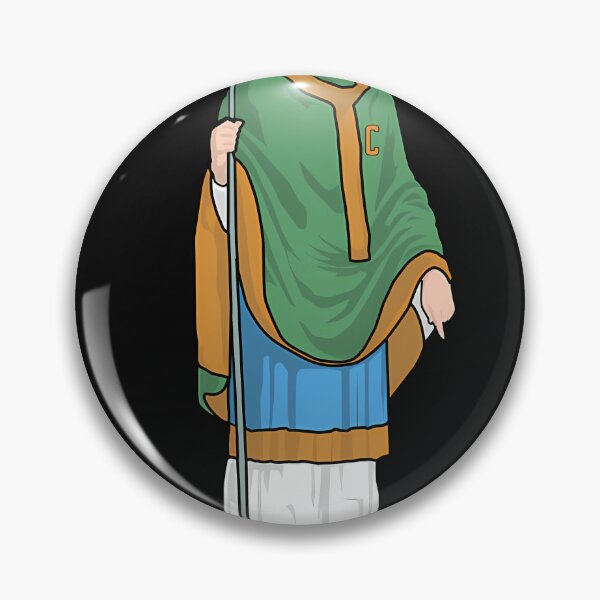Item preview, Saint Patrice Updated With Captains Patch designed and sold by xanderkaiser.