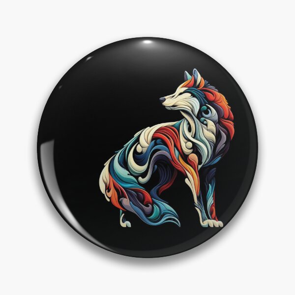 Item preview, Colorful Wolf III designed and sold by gabrieltiveron.