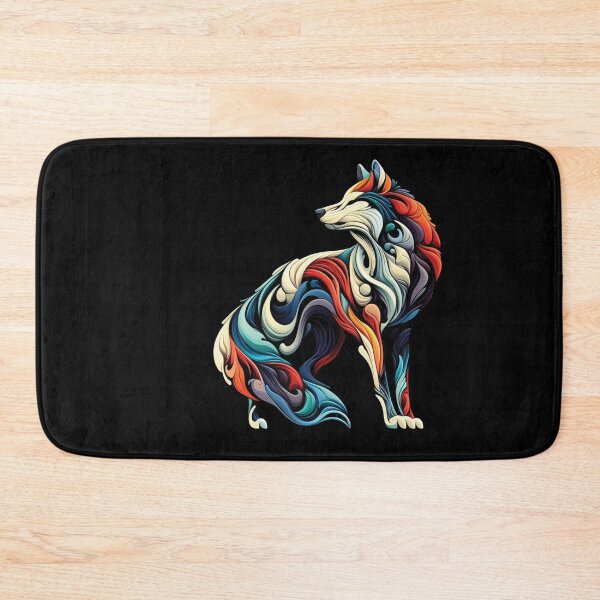 Item preview, Lobo colorido III designed and sold by gabrieltiveron.