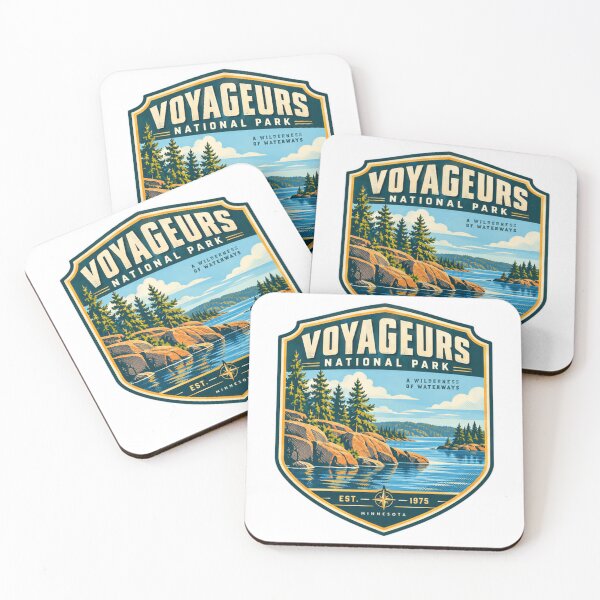 Item preview, Voyageurs National Park A Wilderness Of Waterways Est. 1975 Minnesota National Park Travel Souvenir designed and sold by Simsimah26Parks.