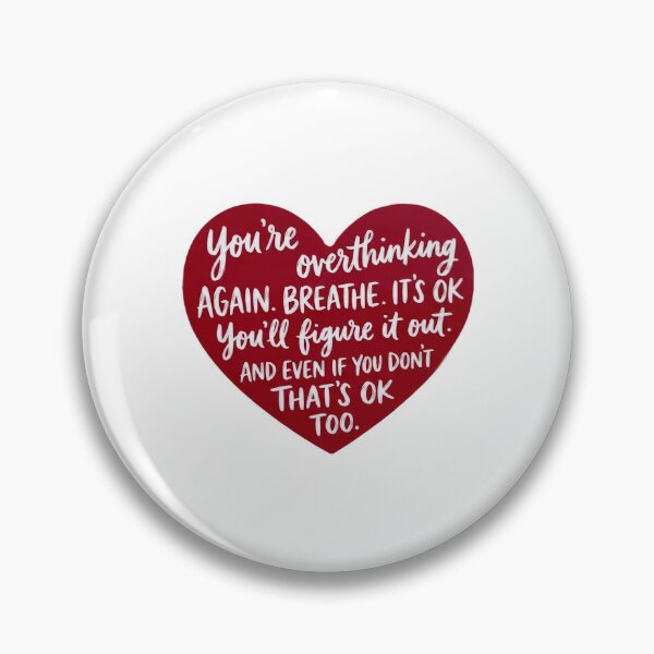 Item preview, Stop Overthinking designed and sold by anuggra.