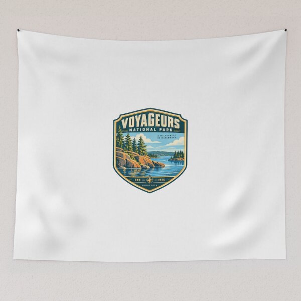 Item preview, Voyageurs National Park A Wilderness Of Waterways Est. 1975 Minnesota National Park Travel Souvenir designed and sold by Simsimah26Parks.