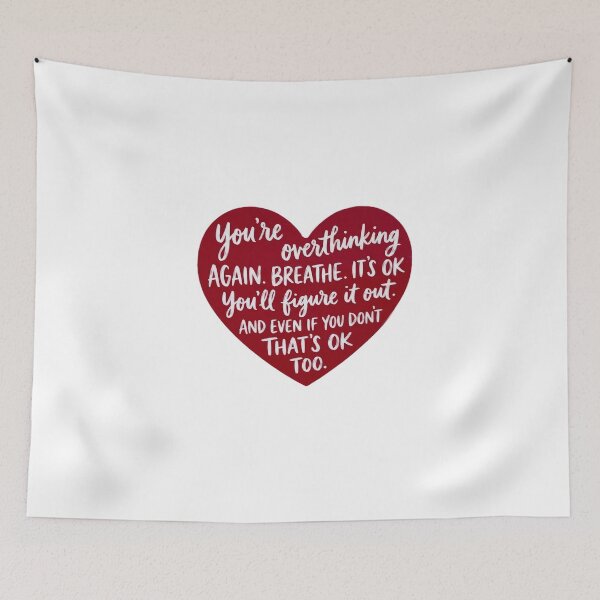 Item preview, Stop Overthinking designed and sold by anuggra.