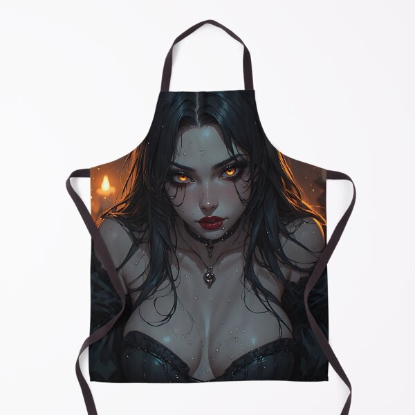 Item preview, Hot Halloween Anime Babe Goth Mommy Waifu Woman designed and sold by Your New Fixation.