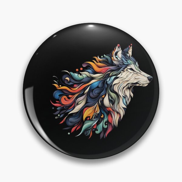 Item preview, Colorful Wolf IV designed and sold by gabrieltiveron.