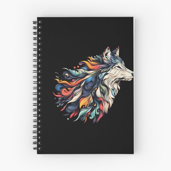 Item preview, Colorful Wolf IV designed and sold by gabrieltiveron.