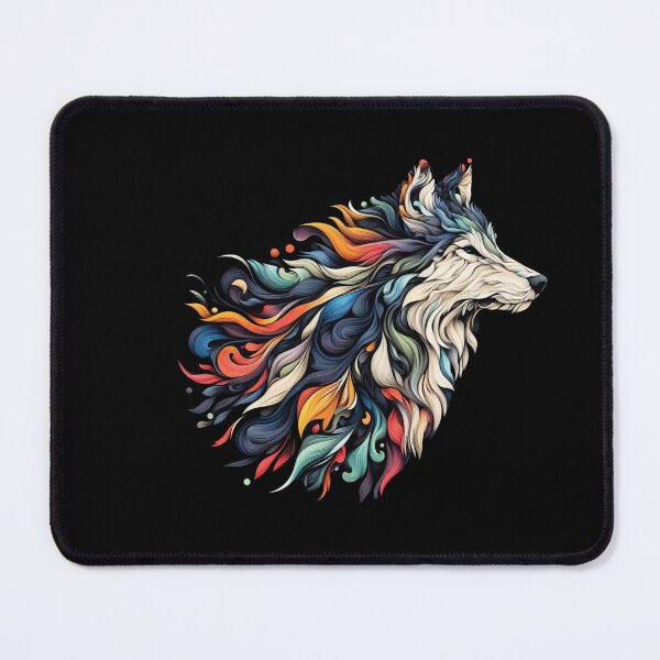 Item preview, Colorful Wolf IV designed and sold by gabrieltiveron.