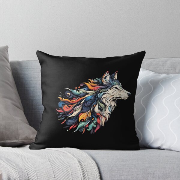 Item preview, Colorful Wolf IV designed and sold by gabrieltiveron.