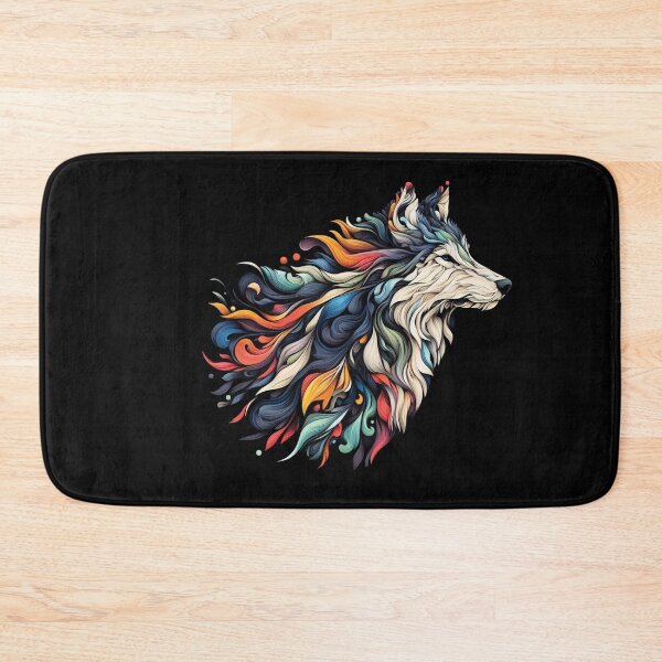 Item preview, Lobo colorido IV designed and sold by gabrieltiveron.