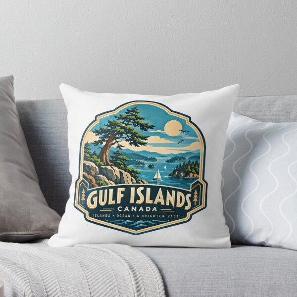 Item preview, Gulf Islands Canada Islands Ocean A Brighter Pace Travel Destination Souvenir Explorer Vacation designed and sold by Simsimah26Parks.