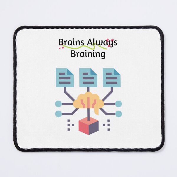 Item preview, Brains Always Braining designed and sold by The Rewind Studio.