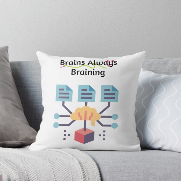 Item preview, Brains Always Braining designed and sold by The Rewind Studio.