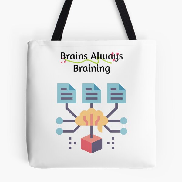 Item preview, Brains Always Braining designed and sold by The Rewind Studio.