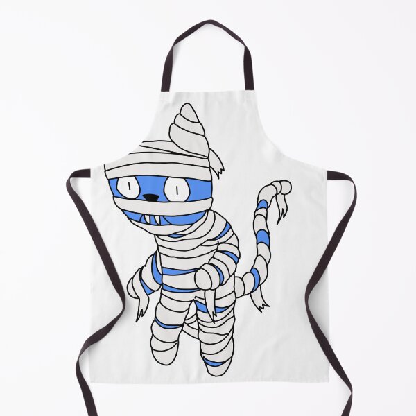 Item preview, mummy cat - blue designed and sold by motherbrainart.