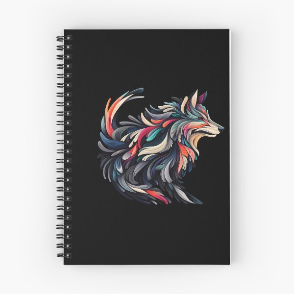 Item preview, Lobo colorido V designed and sold by gabrieltiveron.