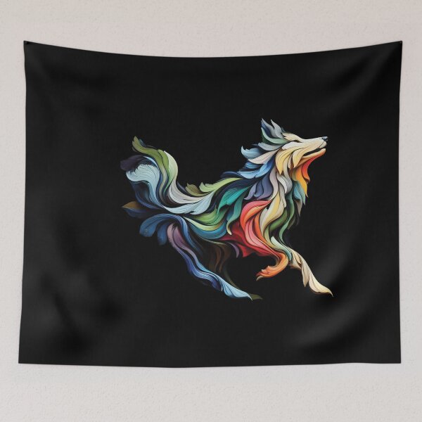 Item preview, Colorful Wolf VI designed and sold by gabrieltiveron.