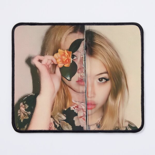 Item preview, Vintage Fake It Flower – Retro Split Face Aesthetic designed and sold by samuelhadads.