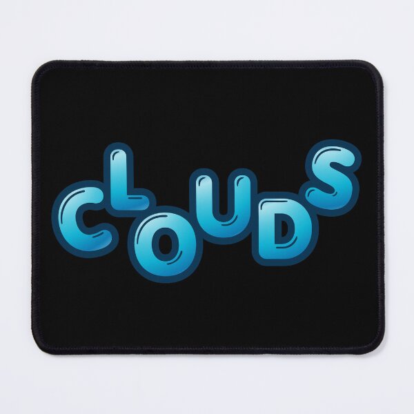 Item preview, Blue Cloud Lettering | Cute Sky Typography designed and sold by Detroja Typography.