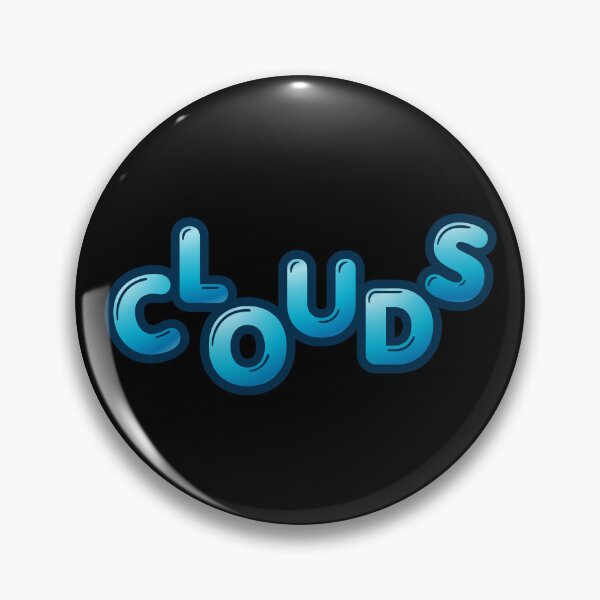 Item preview, Blue Cloud Lettering | Cute Sky Typography designed and sold by Detroja Typography.