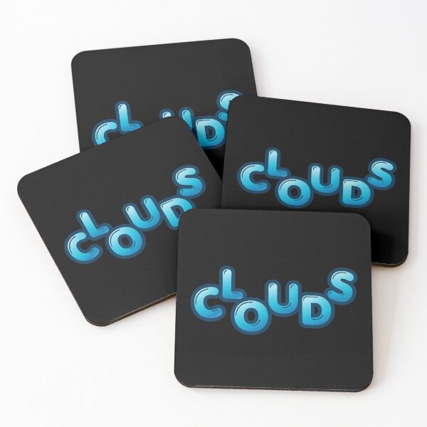 Item preview, Blue Cloud Lettering | Cute Sky Typography designed and sold by Detroja Typography.