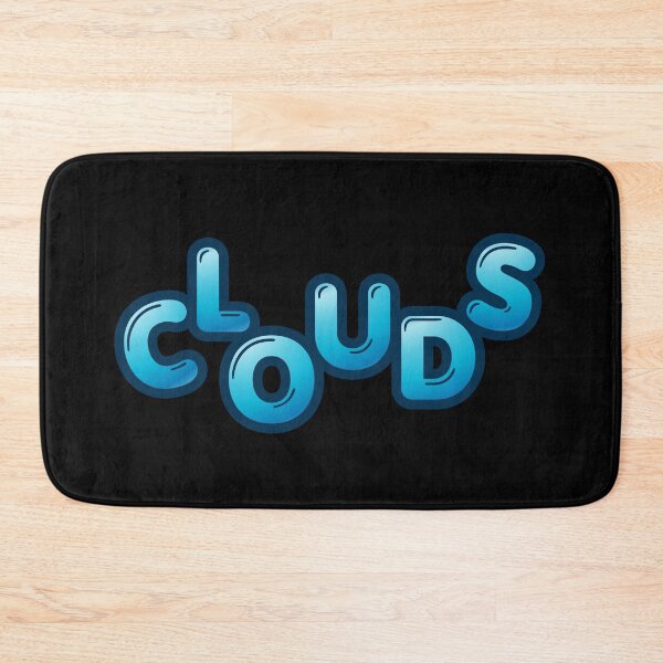 Item preview, Blue Cloud Lettering | Cute Sky Typography designed and sold by Detroja Typography.