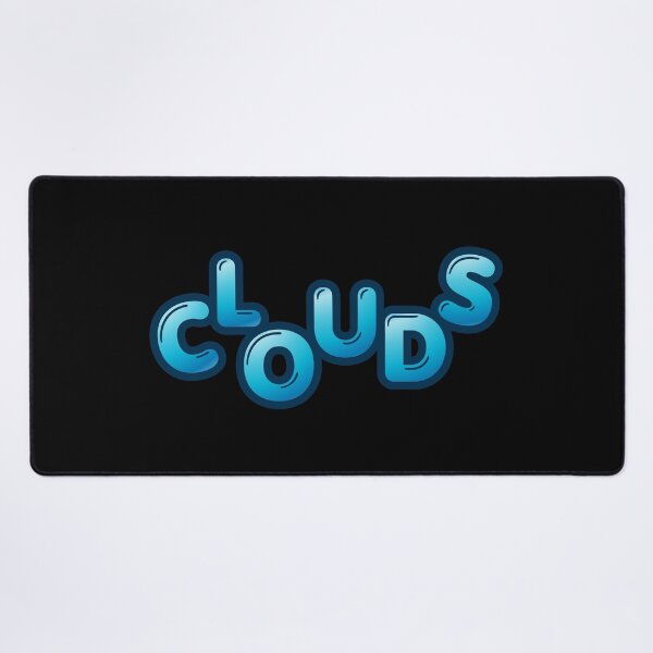 Item preview, Blue Cloud Lettering | Cute Sky Typography designed and sold by Detroja Typography.