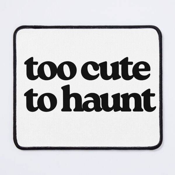 Item preview, Too cute to haunt | Aesthetic Sticker designed and sold by AlxMn.